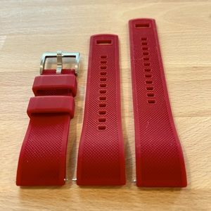 Barton Elite Silicone Watch Band 22mm
